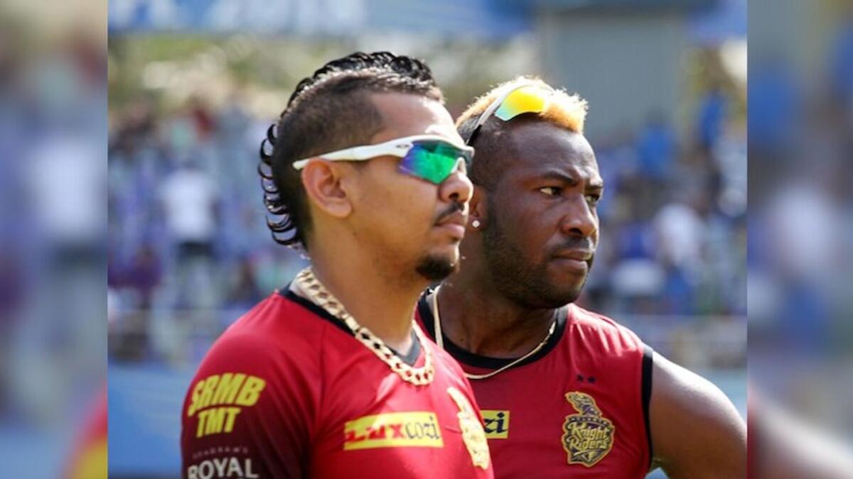 Sunil Narine and Andre Russell will join the team soon. — Twitter