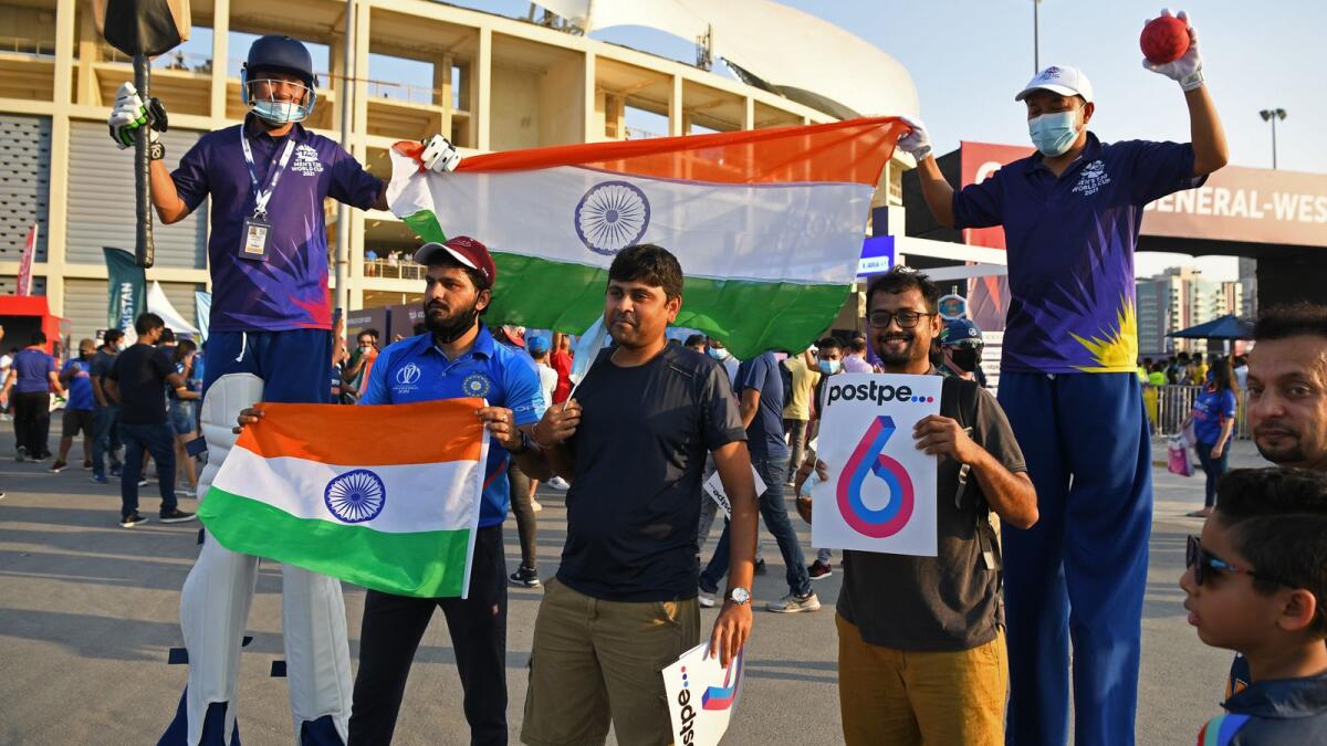 Two arch-rivals get ready to battle it out in their opening match of the Super 12 stage of the ongoing T20 World Cup 2021 (Photo: AFP)