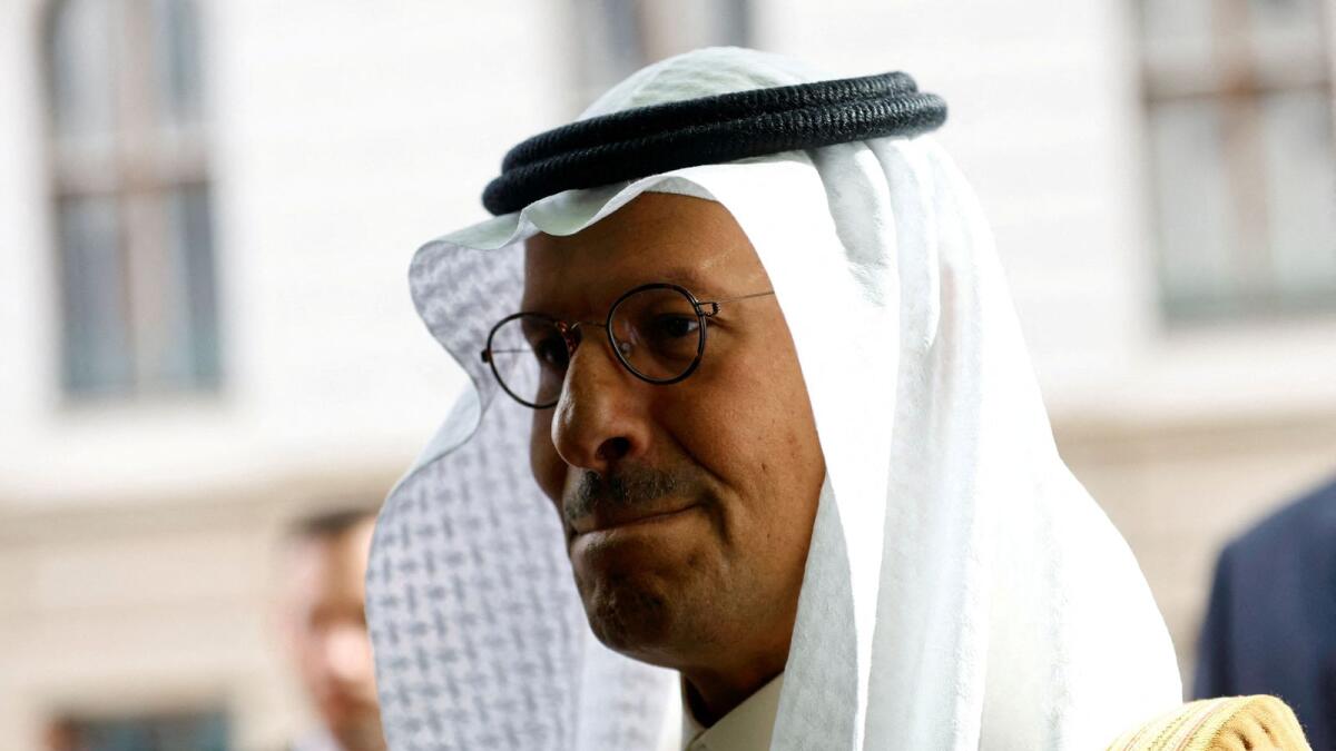 Prince Abdulaziz was speaking at a media forum in the capital Riyadh about last October’s decision to cut the group’s production target by two million barrels per day. — Reuters