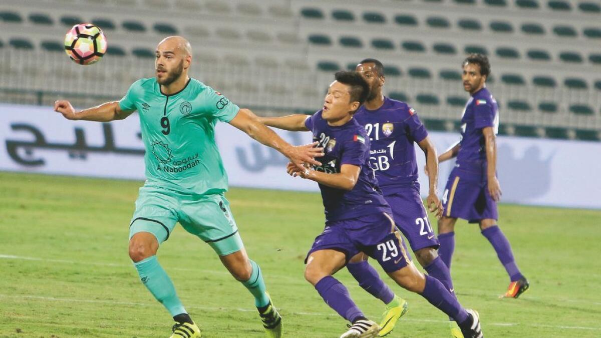 Football: Al Shabab and Al Ain split points