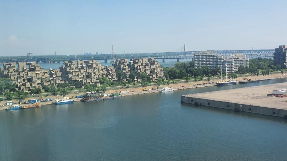 Habitat 67 in Montreal. — Photos by Syed Ayaz