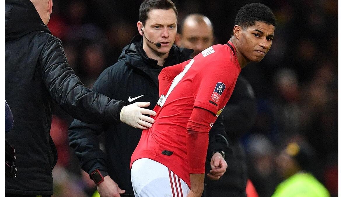 Rashford sustained a double stress fracture in an FA Cup tie against Wolves that initially looked set to rule him out of the rest of the campaign.