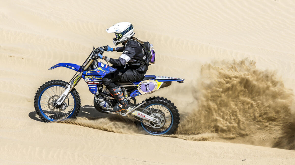 Indias Aishwarya Pissay tops womens class in FIM Bajas World Cup course
