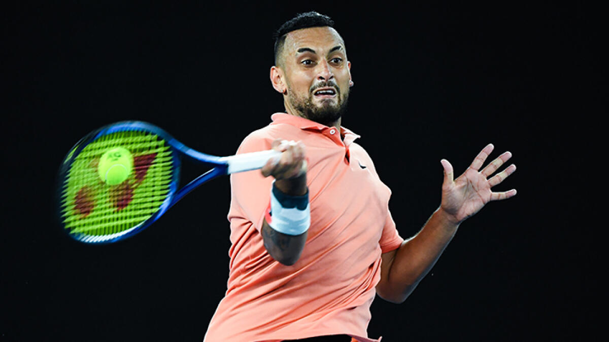 Nick Kyrgios is more concerned about having to undergo 14 days of self-isolation upon his return home from Flushing Meadows.