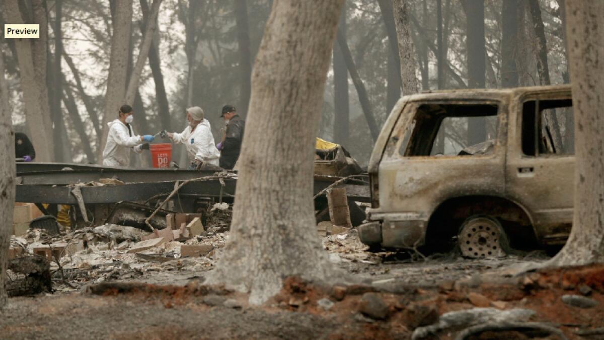 Number of missing in California fire jumps past 600