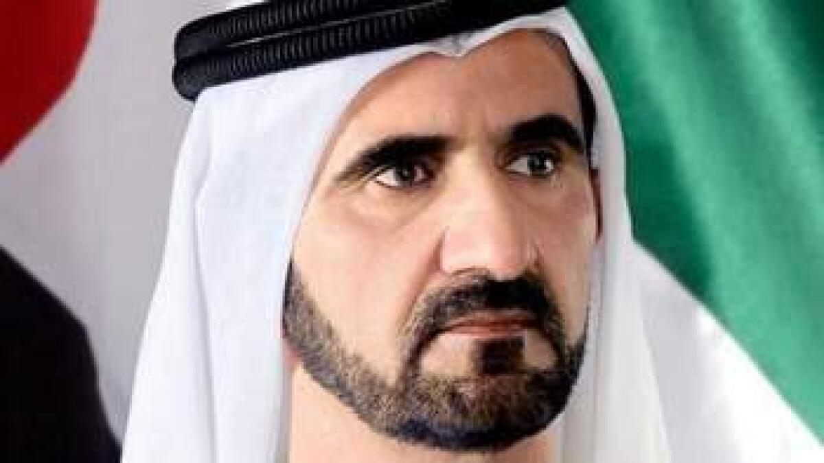 His Highness Sheikh Mohammed bin Rashid Al Maktoum, Vice President and Prime Minister of the UAE and Ruler of Dubai.- Wam