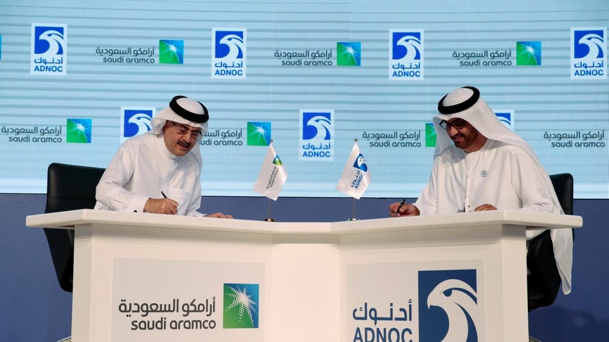 Adnoc inks two major deals with Aramco, Indian firm 