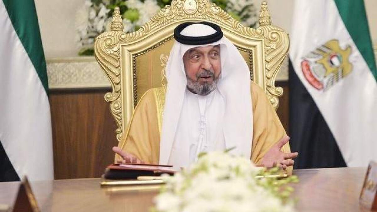 Sheikh Khalifa sends condolences for Saudi prince