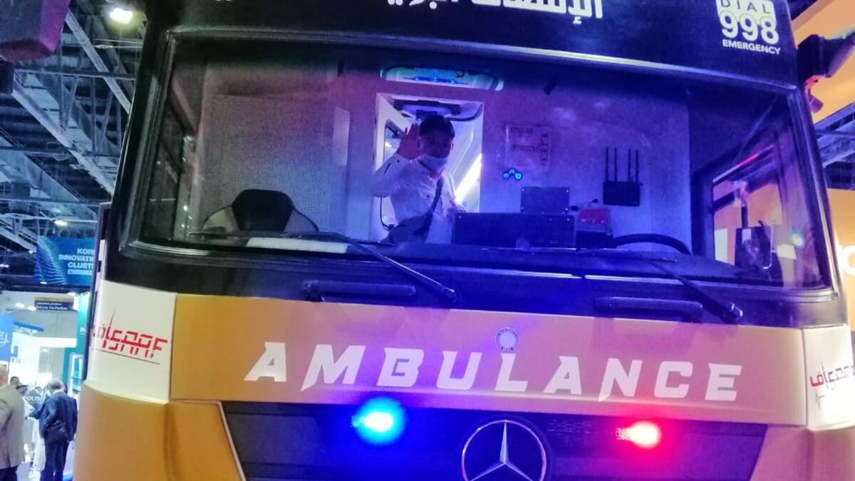 Desert ambulance. Photo: Nandini Sircar