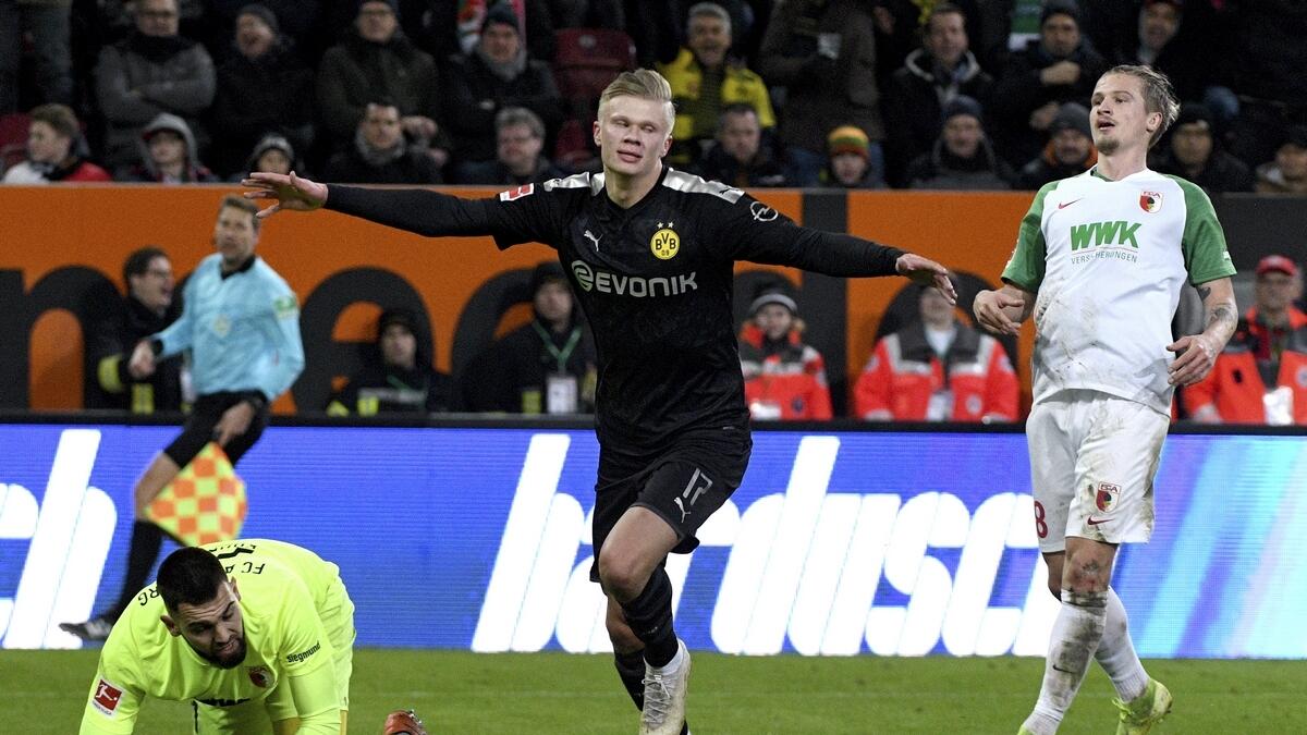 Haaland bags 20-minute hat-trick on Dortmund debut