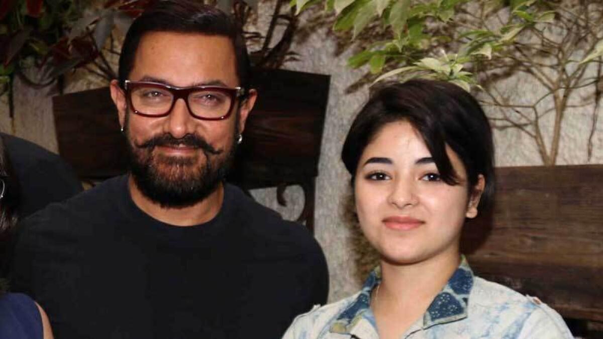 Zaira youre a role model: Aamir Khan supports trolled Dangal girl