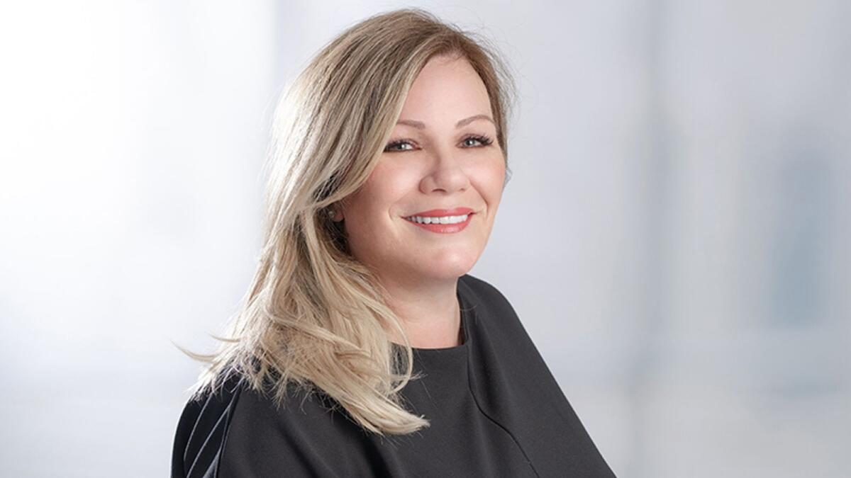 Katie Burnell, head of exclusive lettings at Savills, hints at price stability in the Dubai and Abu Dhabi property markets.  — Photo provided