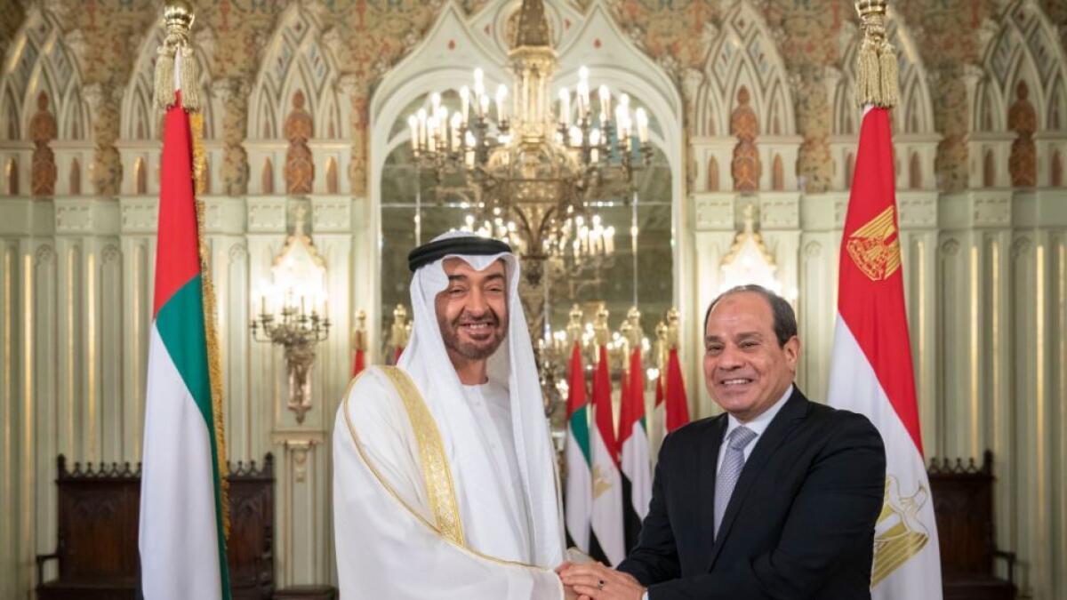 Mohamed bin Zayed, El Sisi review regional, international issues