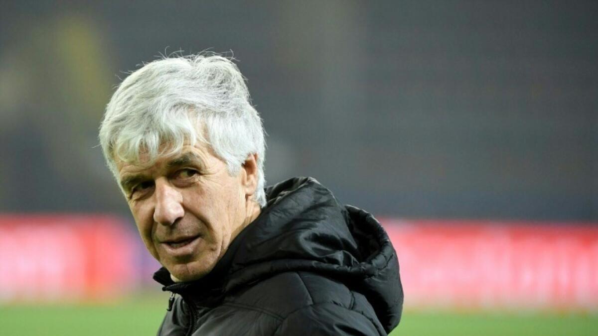 Valencia said on Sunday they were 'surprised' to see Gasperini say he was 'aware of suffering symptoms theoretically compatible with those of coronavirus, without taking preventive measures. - AFP file