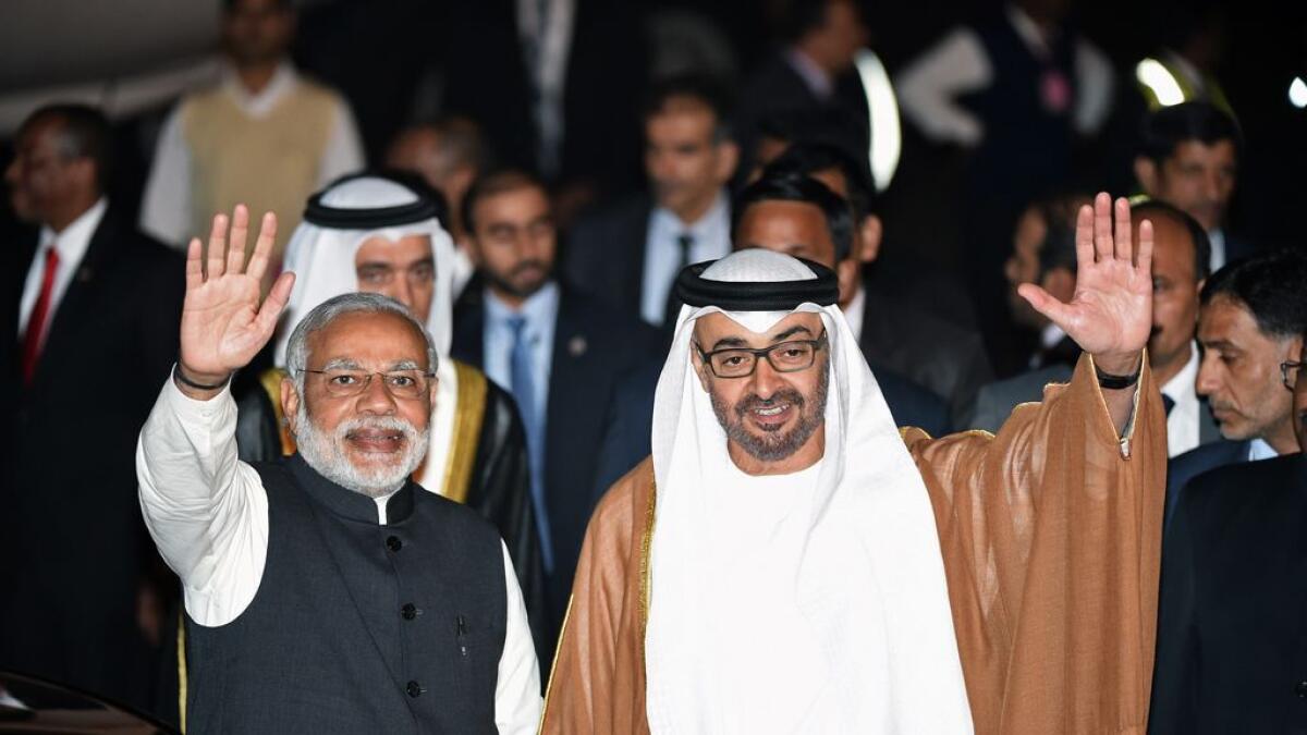 India UAE  bilateral relations are solid, says Mohammed bin Zayed 