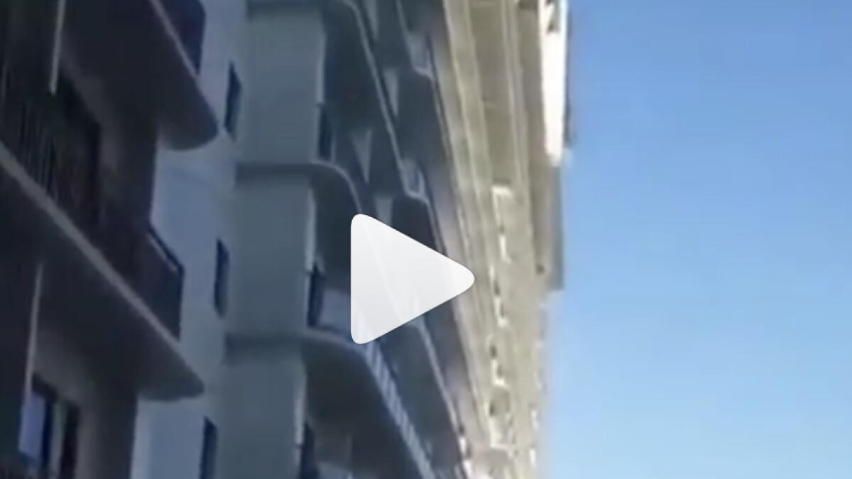 Scary video of buildings swaying as strong quake hits Philippines