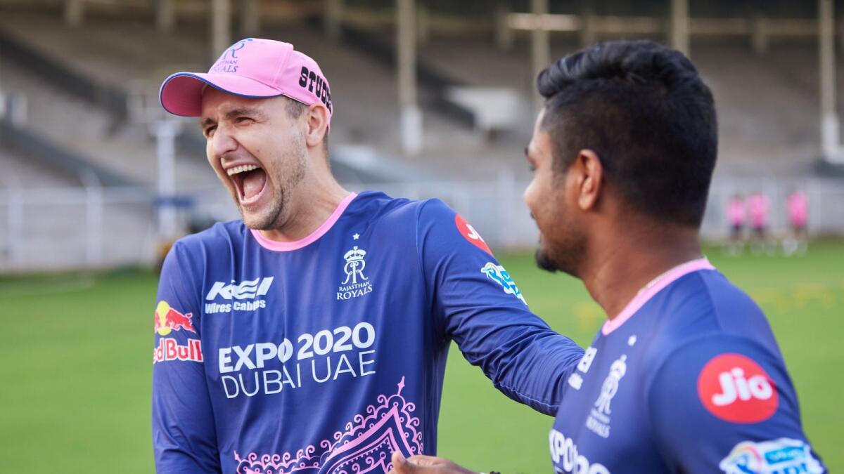 Liam Livingstone means business with Rajasthan Royals in the IPL. — Supplied photo