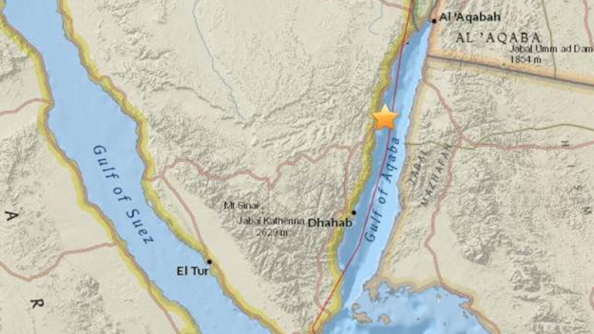 Moderate earthquake hits Jordan, Egyptian coast