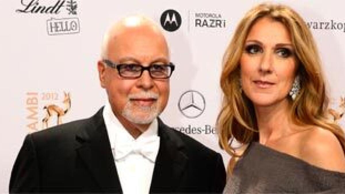 Family comes first for Celine Dion