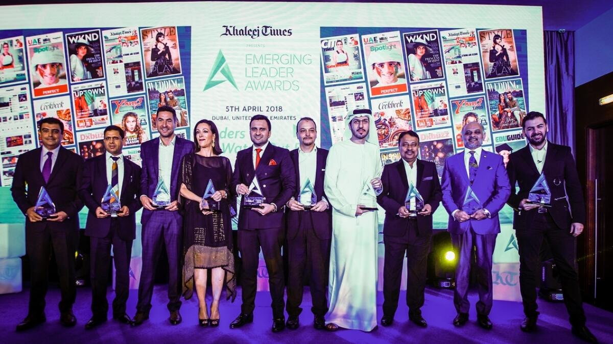 Khaleej Times honours best at Emerging Leader Awards