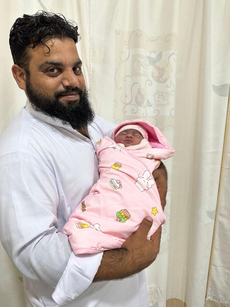 Baby of Haseena Kashif Ali