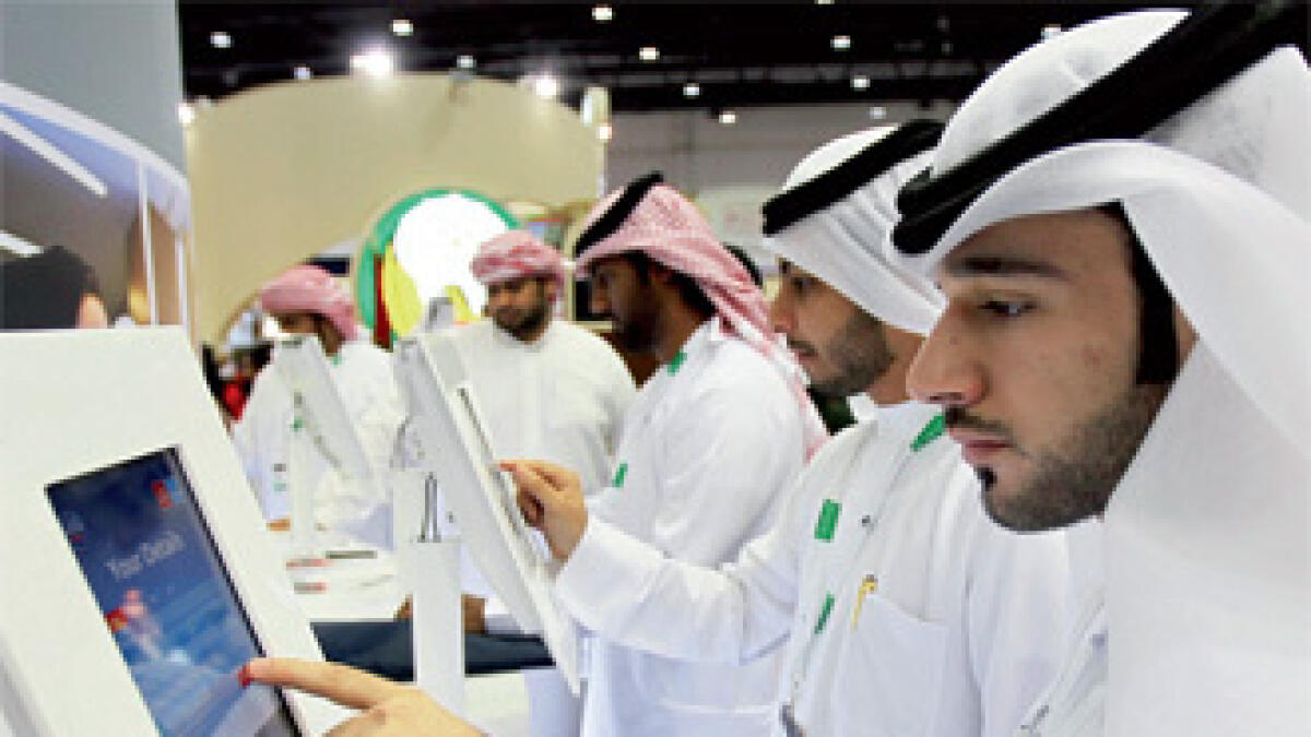 Thousands of Emirati job-seekers flock to career fair