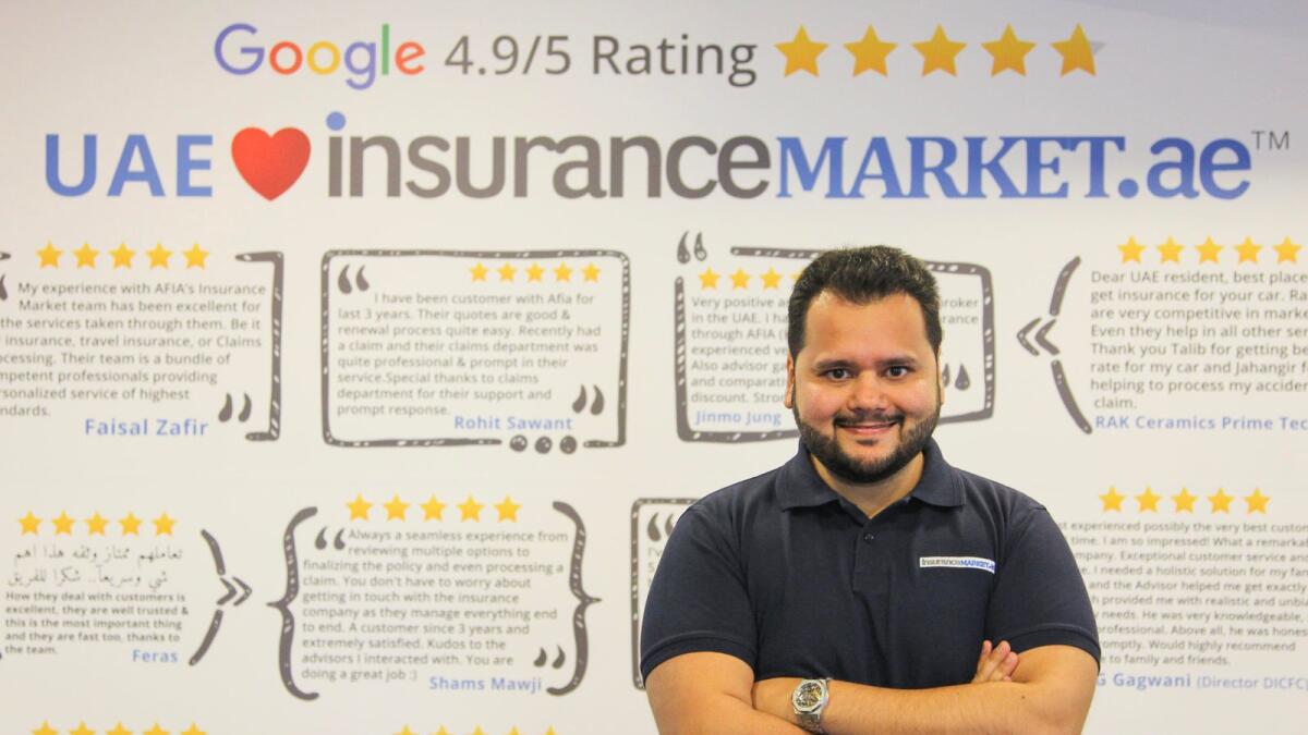 Avinash Babur, Founder and CEO, InsuranceMarket.ae