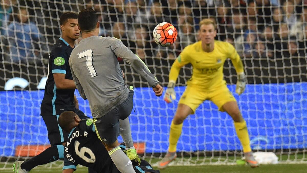Ronaldo dazzles as Real  put City to the sword
