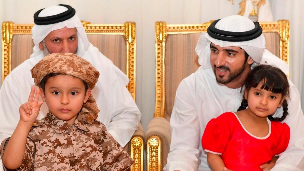 UAE leaders offer condolences to martyrs family