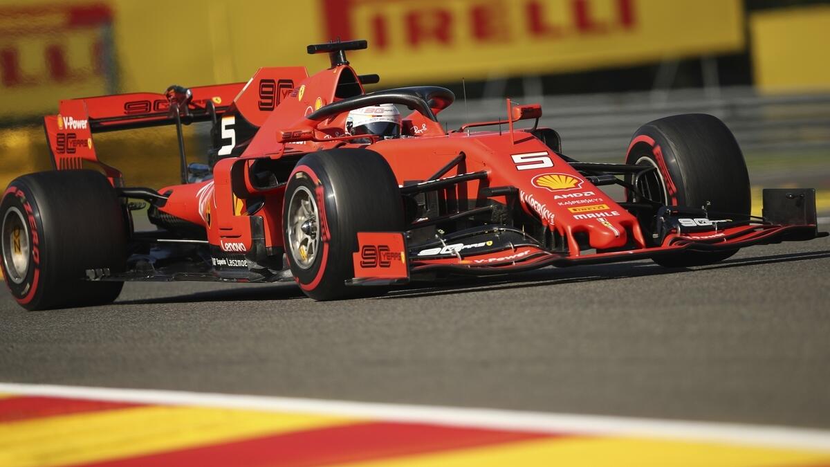 Hamilton hopeful, but Ferrari take charge at Belgian GP practice