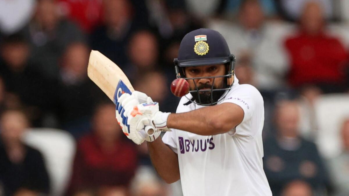 Rohit Sharma came into his own as an opener in the longest format of the game. — Reuters