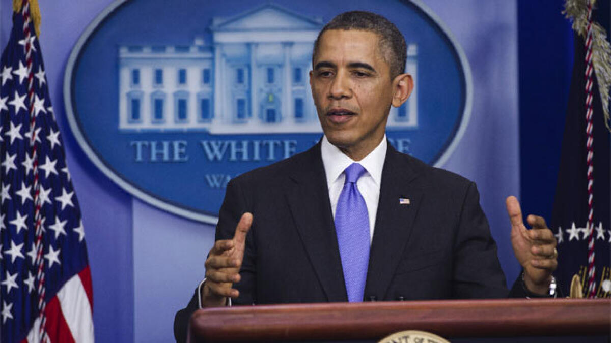 Give current Iran sanctions time to work: Obama