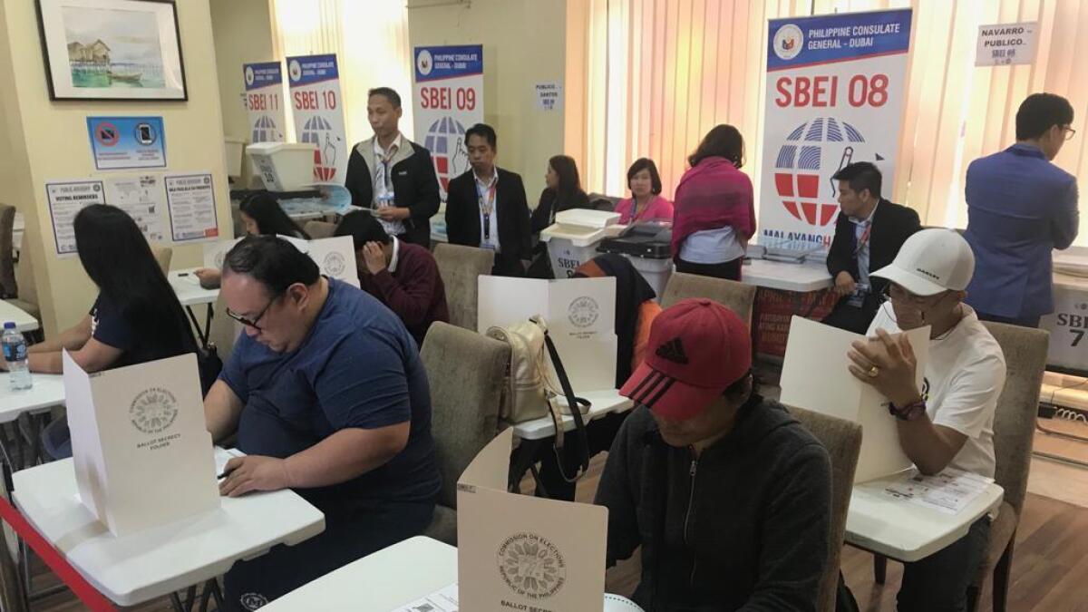 Slow start for Philippine overseas absentee voting in UAE