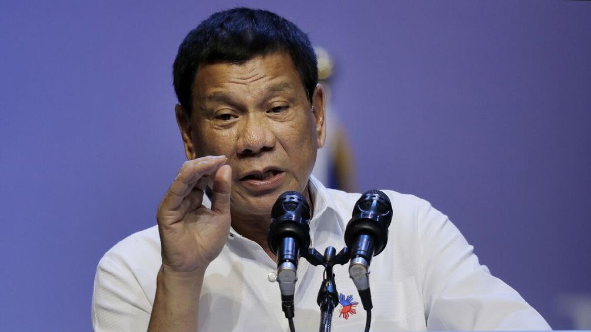 I have thrown criminals out of helicopter: Duterte