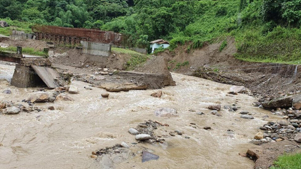 At least 12 killed as floods ravage northeastern India