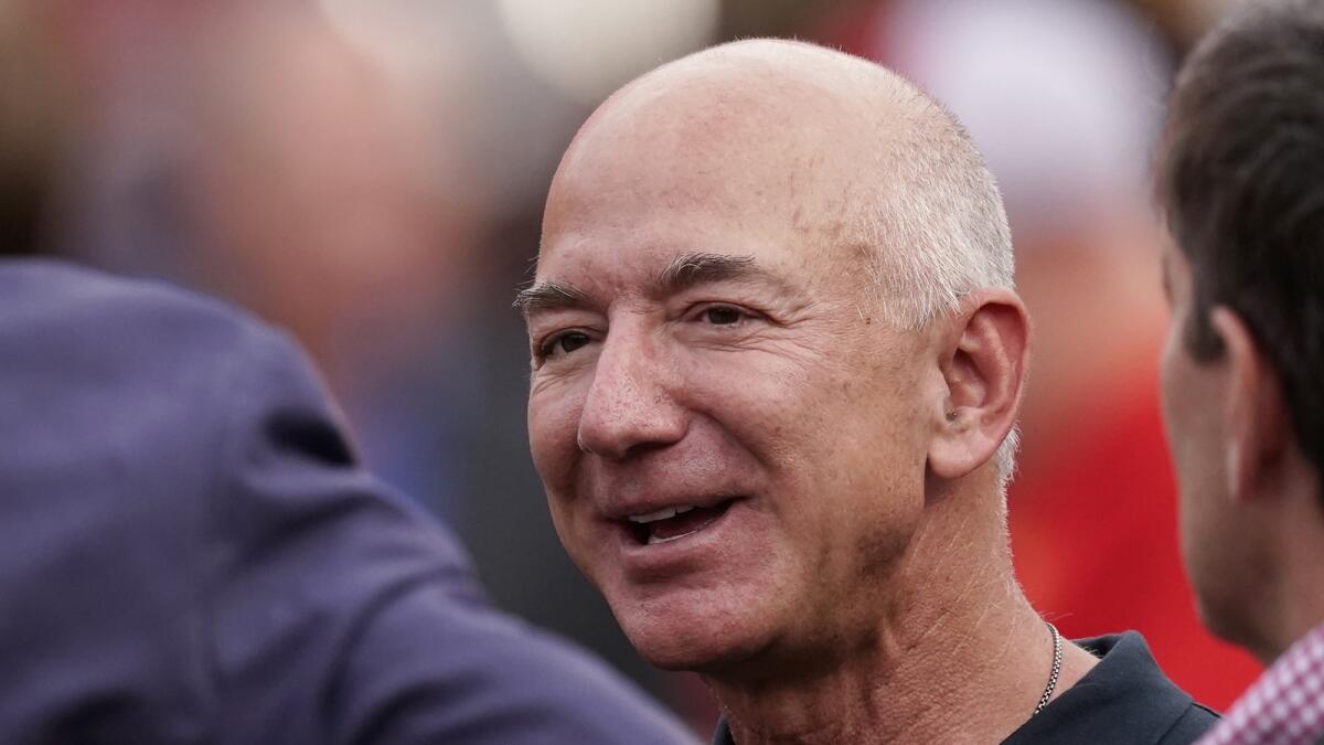 Amazon founder Jeff Bezos. — AP  file