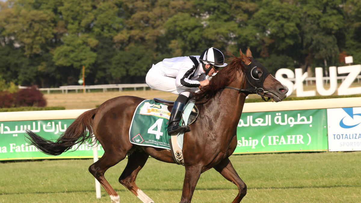 Ameretto wins Shaikh Zayed Cup to retain European Triple Crown
