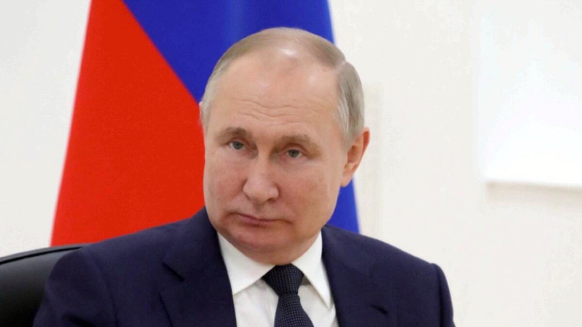 Russia's President Vladimir Putin. — AFP