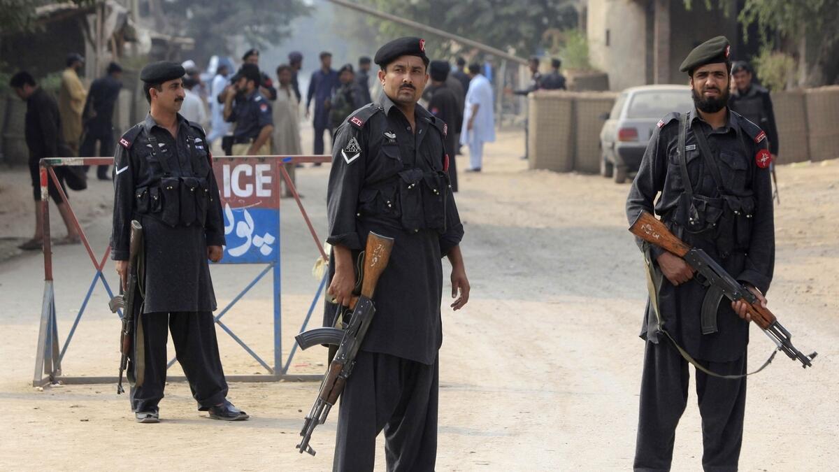Blast wounds six at religious gathering in Pakistan