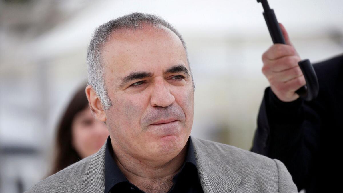 Garry Kasparov. Photo: Reuters file