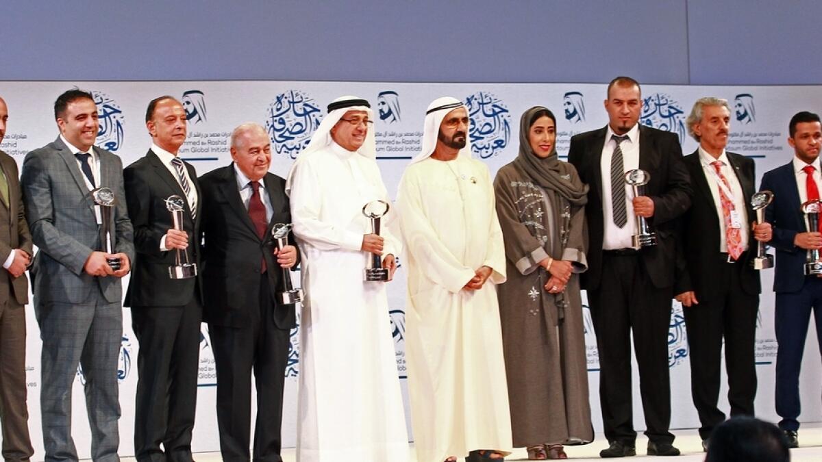 Arab journalists honoured for creativity and ethics