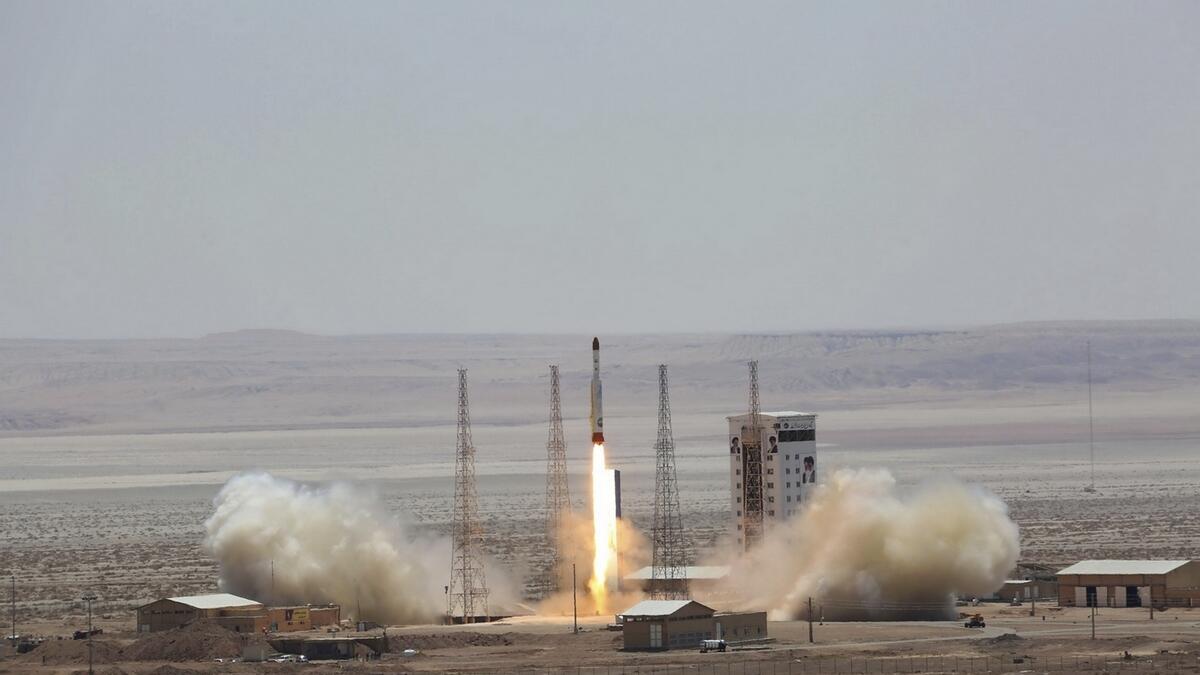 Iran stokes US anger with another rocket test