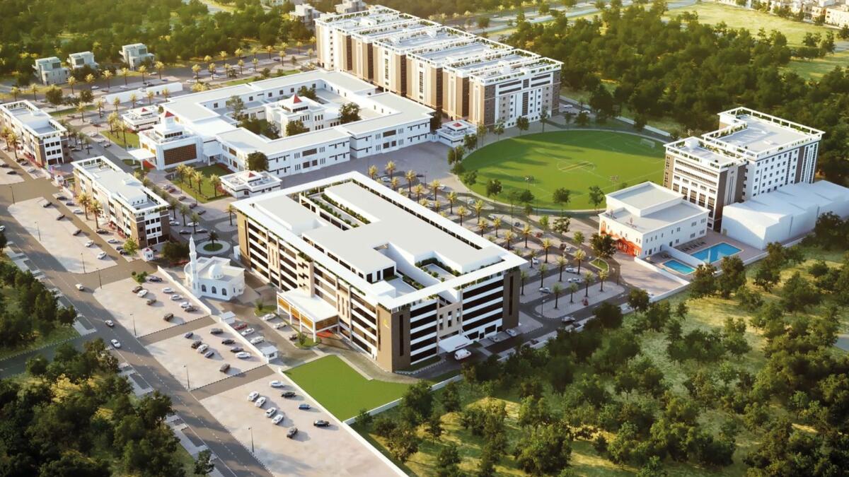 The Thumbay Medicity in Al Jurf, Ajman, is a medical epicentre built over a span of 25 years with a total investment of Dh1.5 billion.