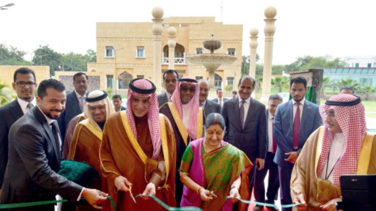 Saudi Minister inaugurates new Embassy building in India 