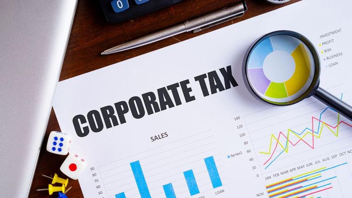 The corporate tax will be applied above Dh375,000 of annual net profit of the taxable person.