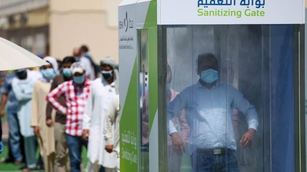 Intensive and regular sterilisation of the UAE has taken place throughout the coronavirus crisis.(kT file)
