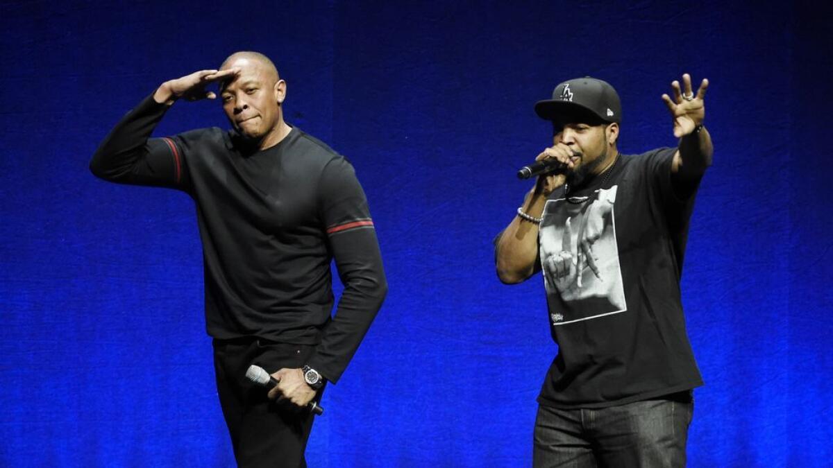 Dr. Dre, Ice Cube sued for millions over Straight Outta Compton