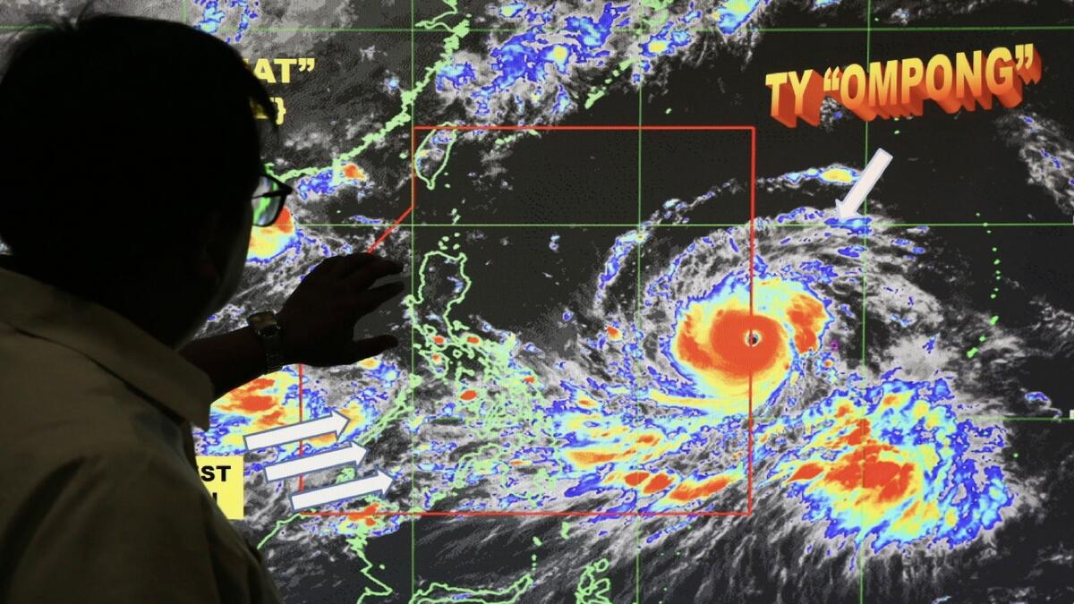  Evacuations start as Typhoon Mangkhut bears down on Philippines