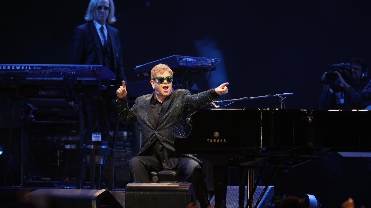 Sir Elton John showcases huge repertoire of hits in Dubai concert