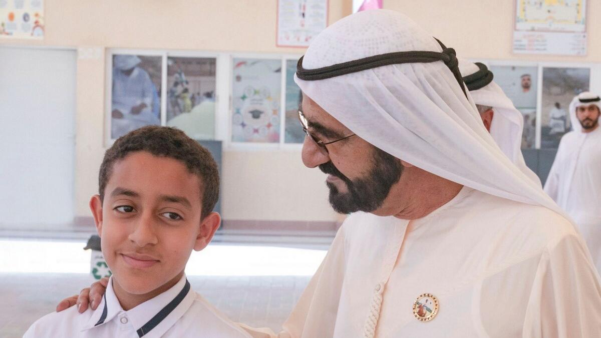 The presence of mind shown by 14-year-old Khalifa Abdullah Al Kaabi helped save the lives of three of his school mates after their bus went up in flames.